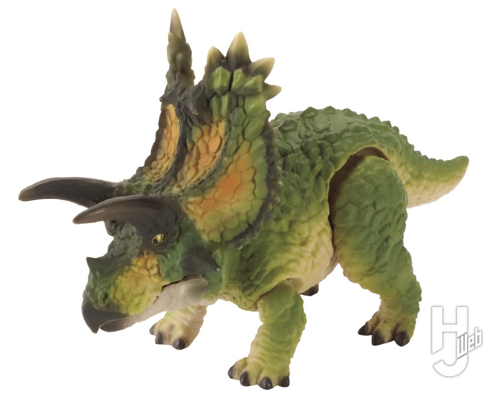 ペンタケラトプスグリーンのカプセルトイの画像