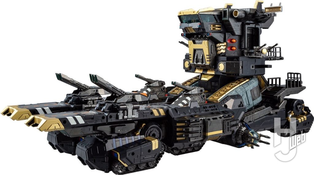 「ビルドアップアーマメントセット」砲塔&機銃ロボットベース装着