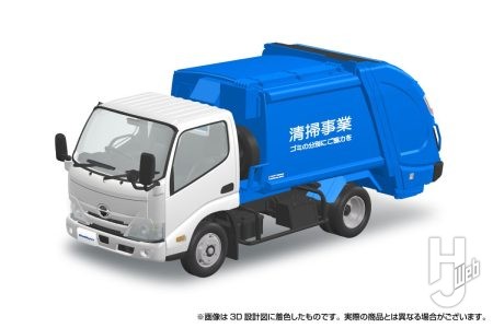 【2026年2月新製品】青島文化教材社「日野 デュトロ パッカー車」