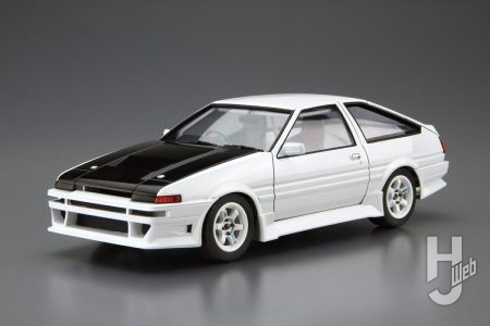 【2025年12月新製品】青島文化教材社「1/24 カーブティッククラブ AE86 トレノ ’85 (トヨタ)」