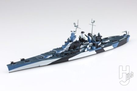 【2026年2月新製品】青島文化教材社「米国海軍 戦艦 ノースカロライナ」