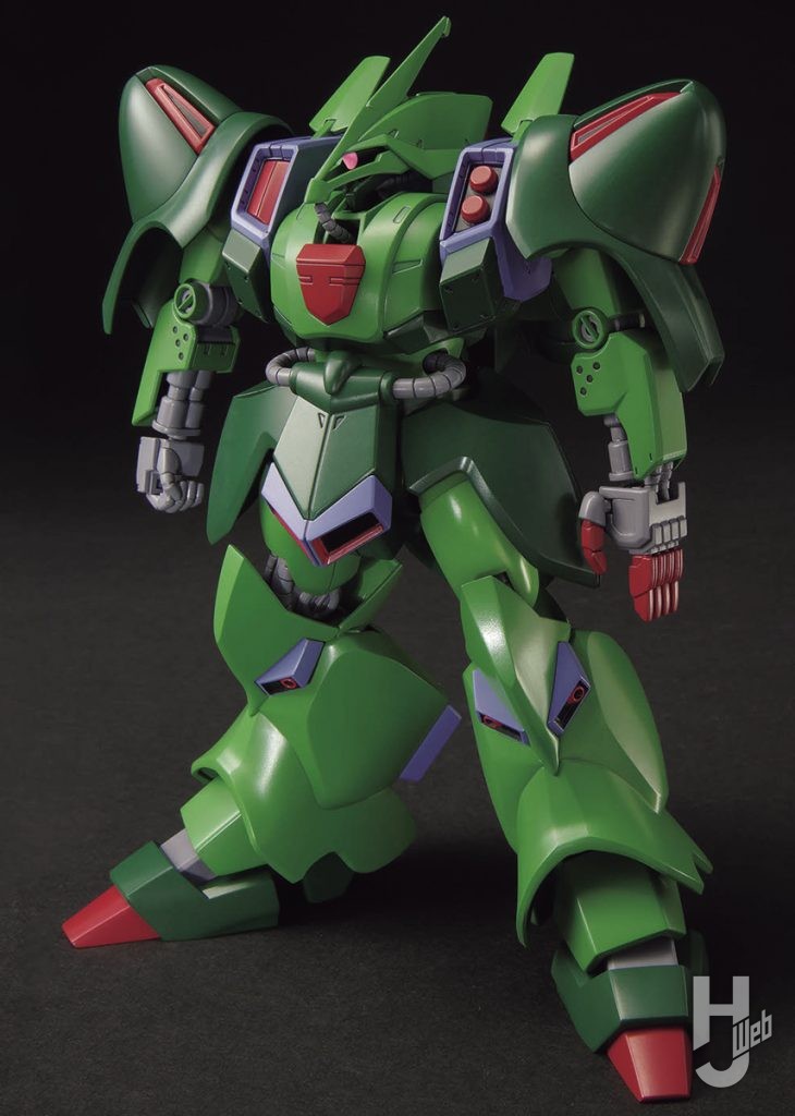 ガルスJのプラモデルの巣組みの画像