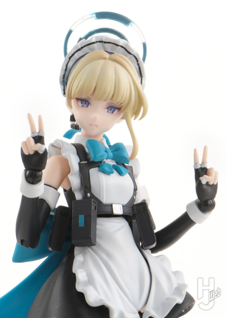 トキのプラモデルのバストアップの画像