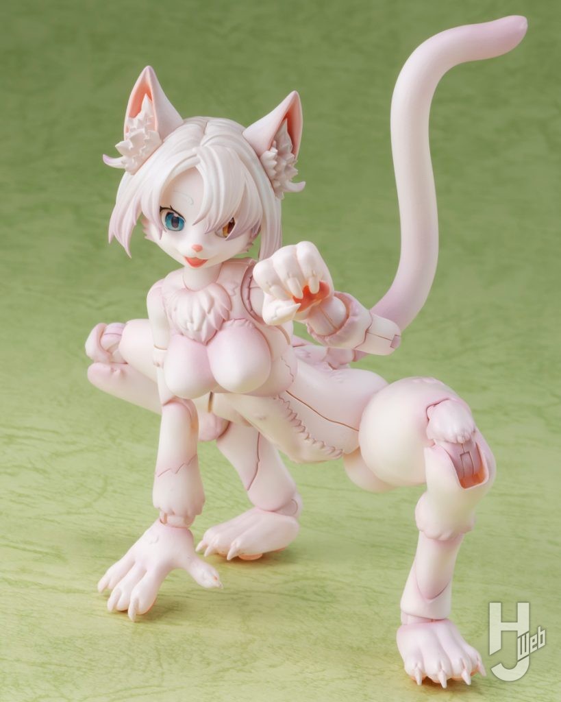 カオマニー高ケモのプラモデルのポーズイメージの画像