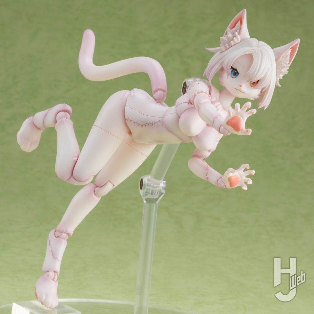 カオマニーのプラモデルのポーズイメージの画像