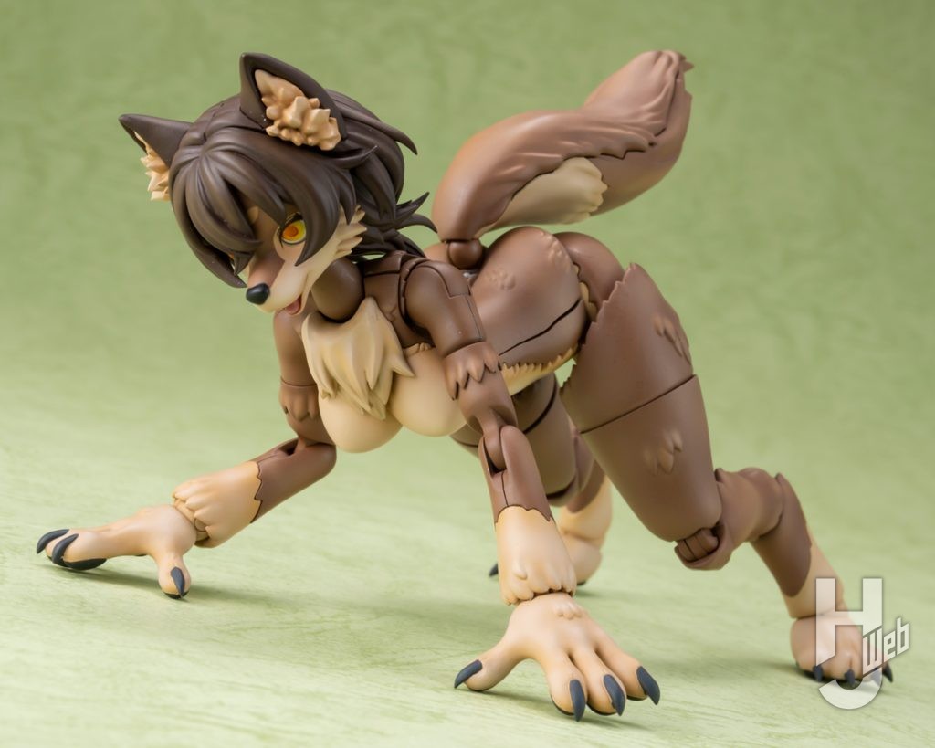 カオマニー高ケモのプラモデルのポーズイメージの画像モデルのポーズイメージの画像