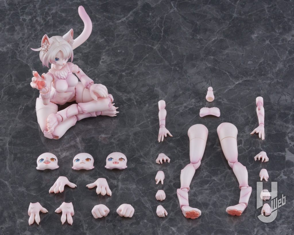 カオマニーのプラモデルのパーツの画像