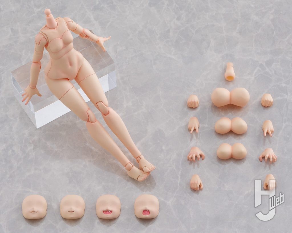 ガールズプラモの素体の画像