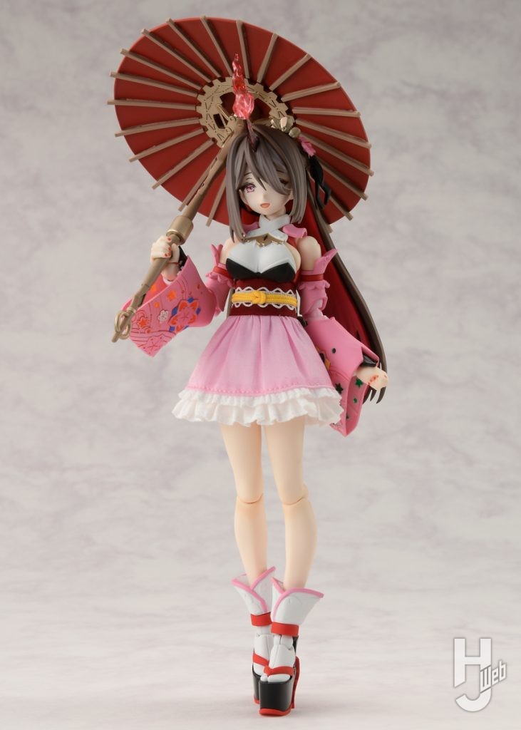 鬼娘カスタムのシュレミのプラモデルの全体画像その1