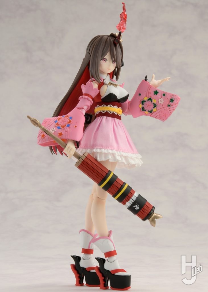 鬼娘カスタムのシュレミのプラモデルの全体画像その2