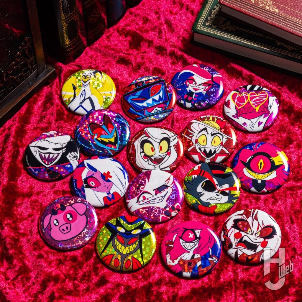 ハズビン・ホテルのトレーディング缶バッジの画像