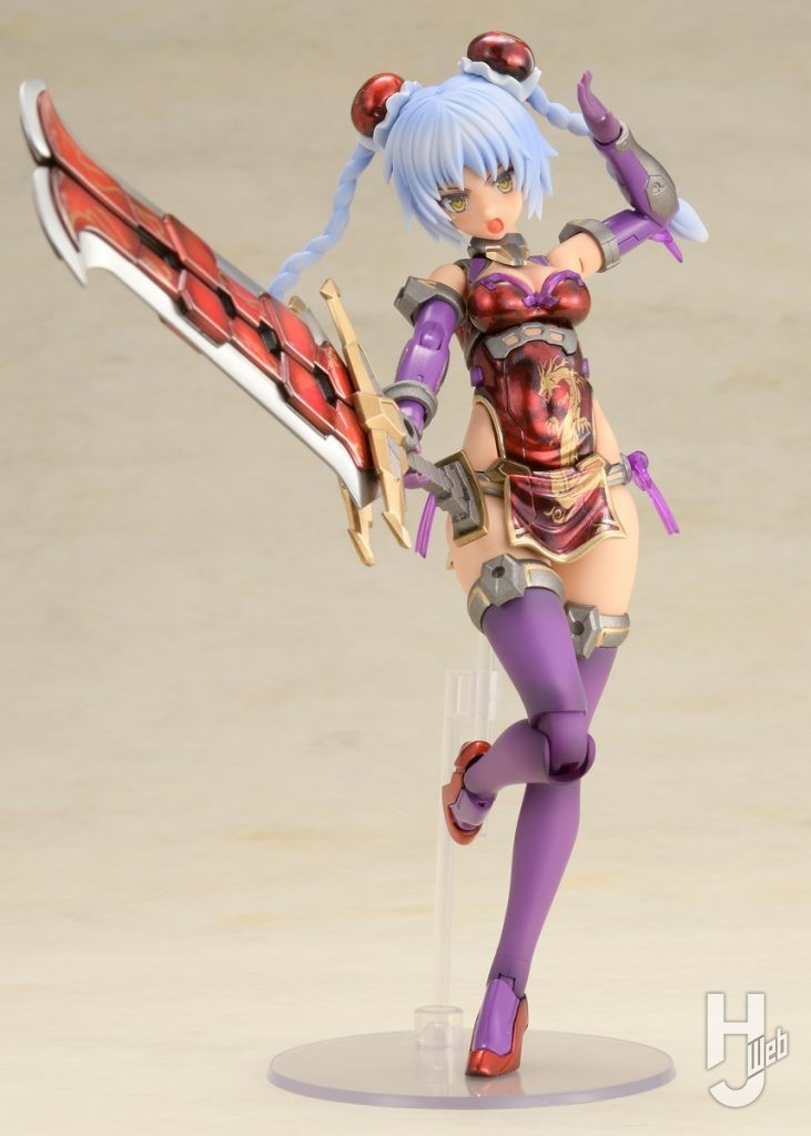 チーパオのフレズヴェルクのプラモデルの全体画像その1