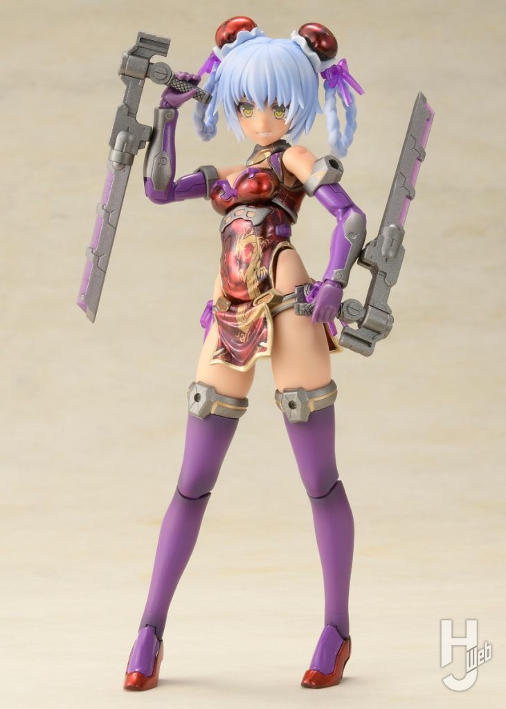 チーパオのフレズヴェルクのプラモデルの全体画像その2