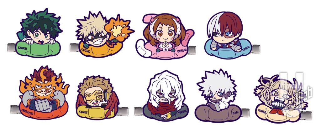 僕のヒーローアカデミアのばんちょうこうヘアクリップの画像