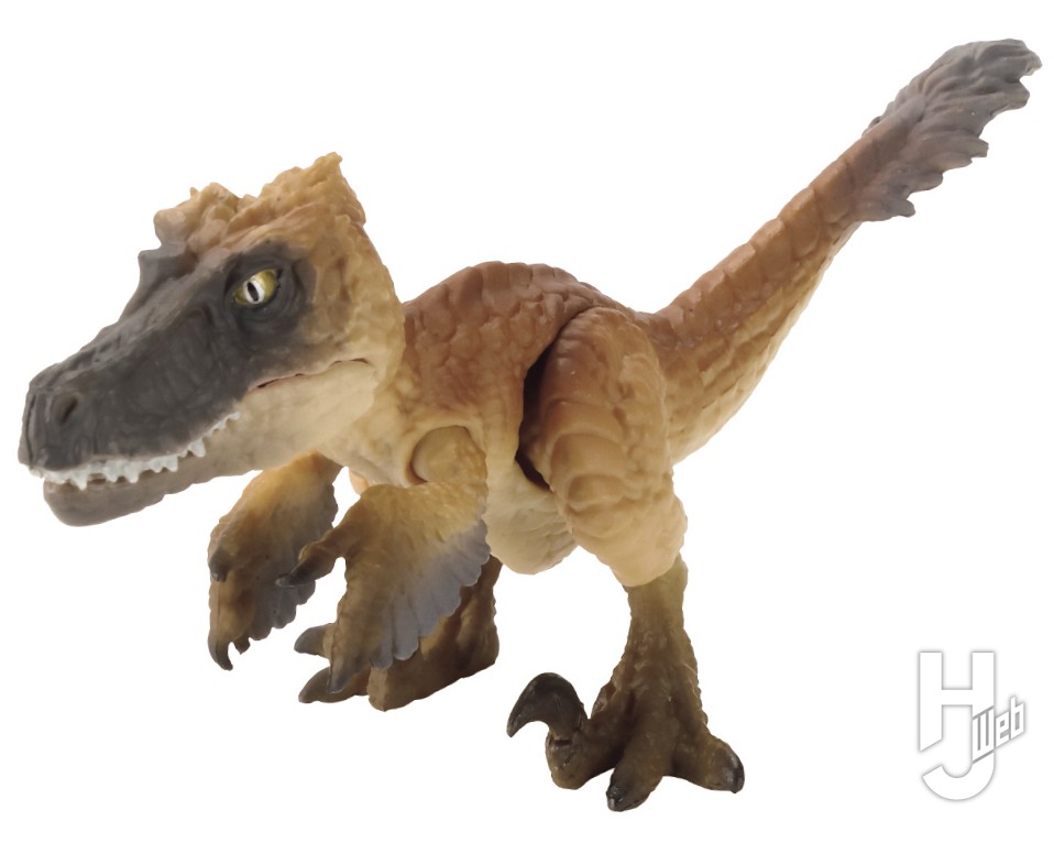 ヴェロキラプトルのカプセルトイの画像