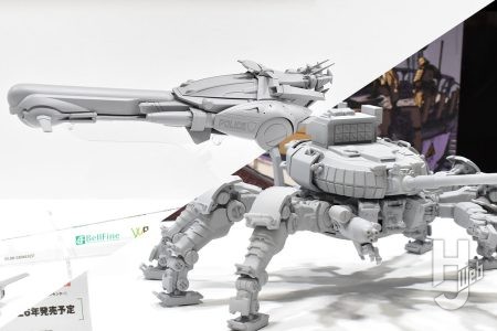 戦国時代×歩行兵器メカ『TANKHEAD』のプラキットが登場!『サイレントメビウス』や『ブレードランナー2049』のキットも原型展示中! 【ベルファイン/第63回全日本模型ホビーショー】