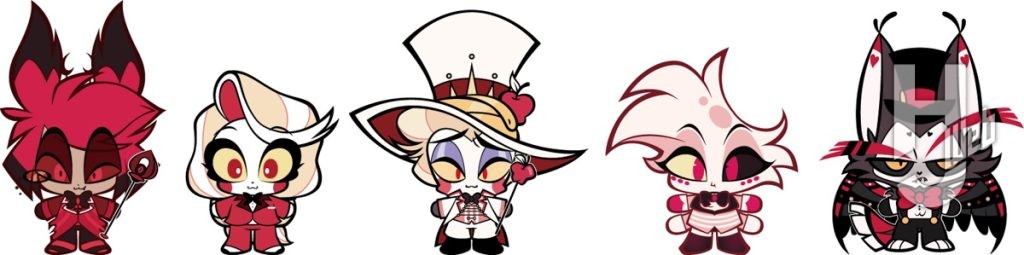 ハズビン・ホテルの描き起こしイラスト