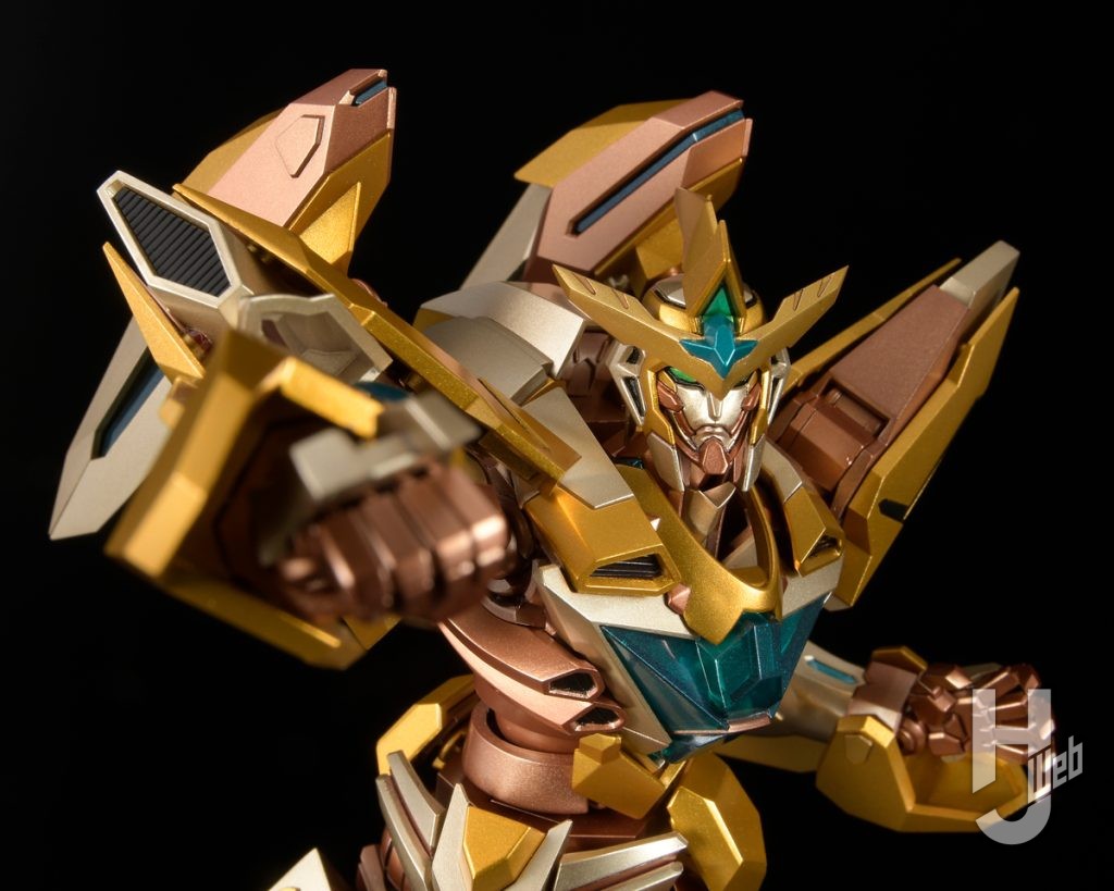 バーンブレイブビッグバーンのプラモデルのアップ画像その1
