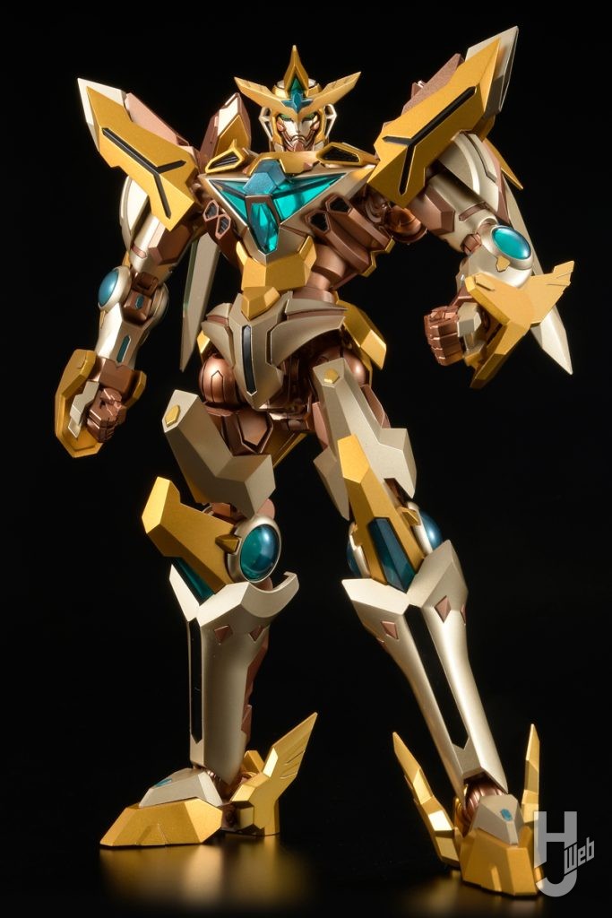 バーンブレイブビッグバーンのプラモデルの全体画像