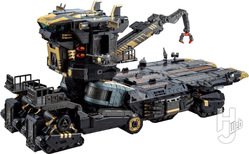 「ビルドアップアーマメントセット」作業用アームロボットベース装着