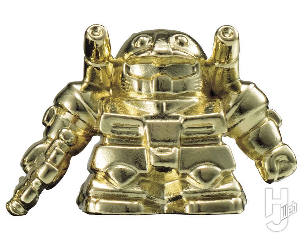 機動戦士ガンダム ガシャポン戦士 ダイキャストガンケシの「ガンキャノン(GOLD)」の画像