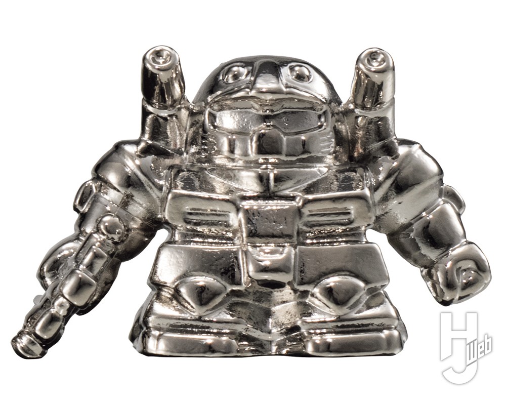 機動戦士ガンダム ガシャポン戦士 ダイキャストガンケシの「ガンキャノン(SILVER)」の画像