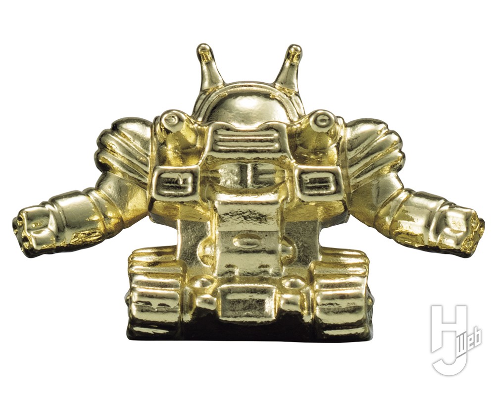 機動戦士ガンダム ガシャポン戦士 ダイキャストガンケシの「ガンタンク(GOLD)」の画像