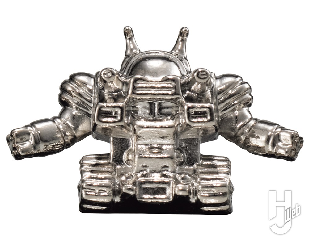 機動戦士ガンダム ガシャポン戦士 ダイキャストガンケシの「ガンタンク(SILVER)」の画像