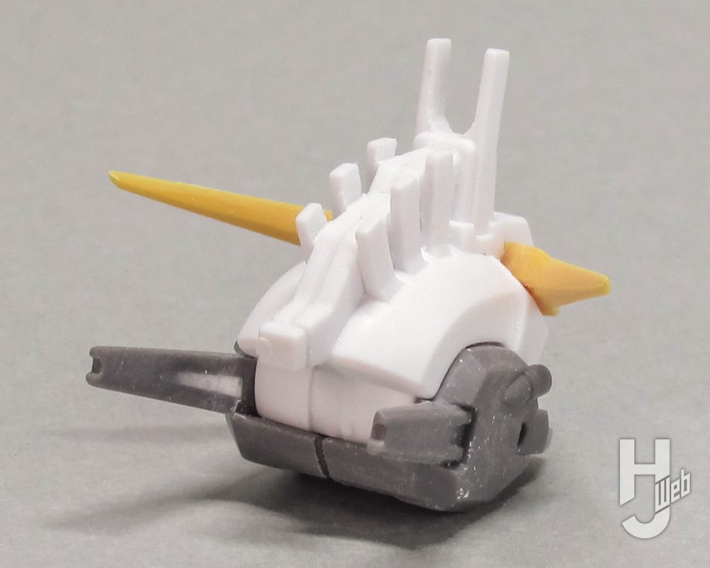 ガンダムジリウスのプラモデルの頭部の製作画像その2