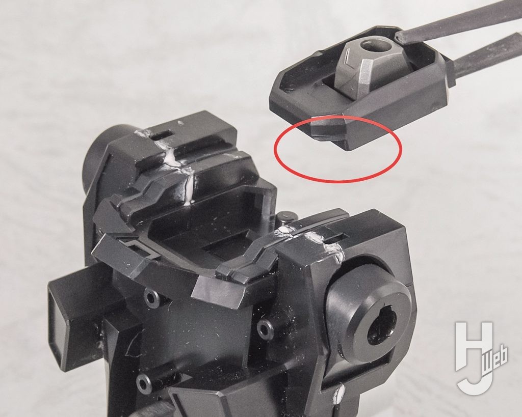 ブラックオックスのプラモデルの製作の画像その7