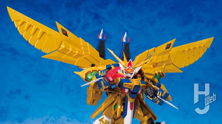 太陽神ゴッドカイザーのフィギュアのアップ画像