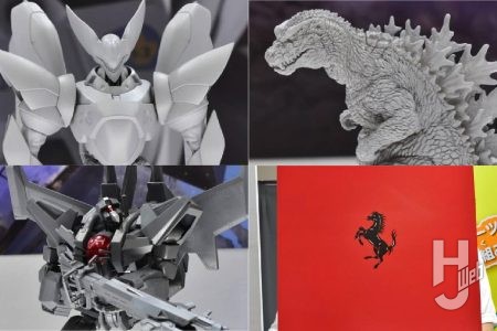 PLAfig.「ゴジラ(2001)」、ACKS「グリフォン」「ダンクーガ」が展示。楽プラ「フェラーリ 512 BB」の商品化も決定!【青島文化教材社/第63回全日本模型ホビーショー】