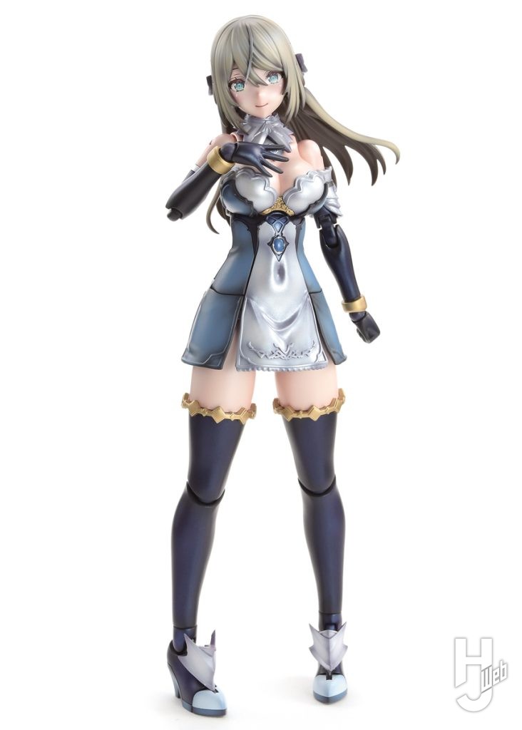 エルメダのプラモデルの軽装備の全体画像その2