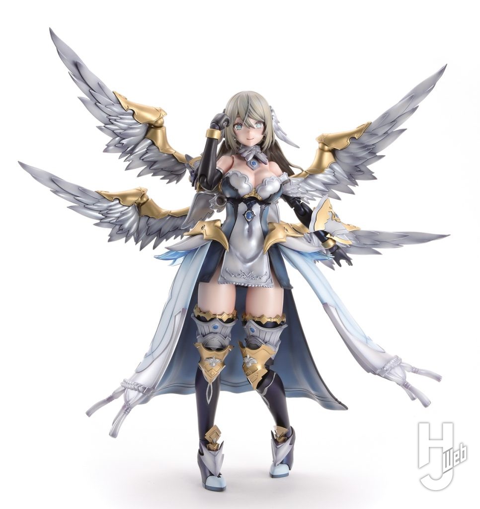 エルメダのプラモデルの全体画像