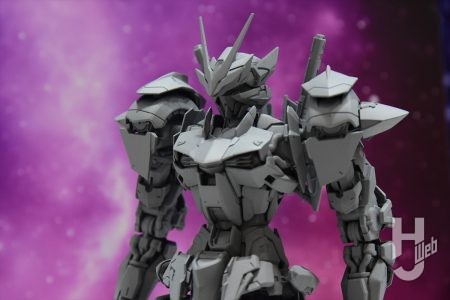 MG 1/100シリーズの新キット「新アストレイレッドフレーム(仮)」が初展示!【BANDAI SPIRITS/第63回全日本模型ホビーショー】