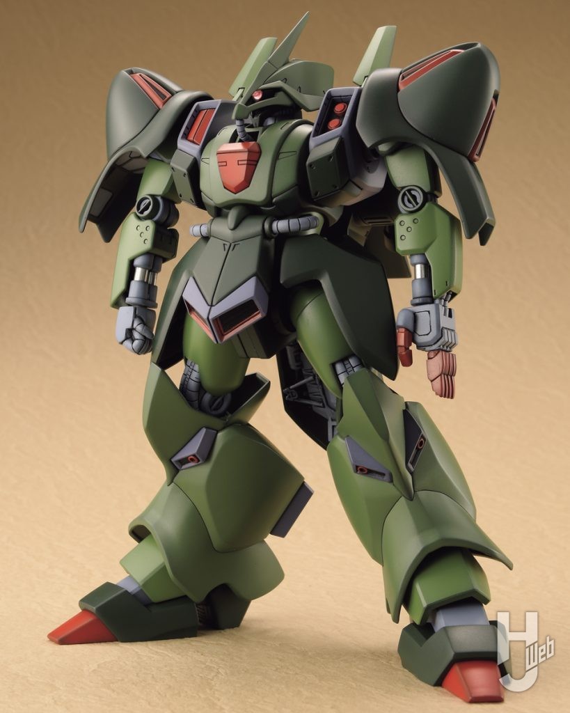 ガルスJのプラモデルの全体画像