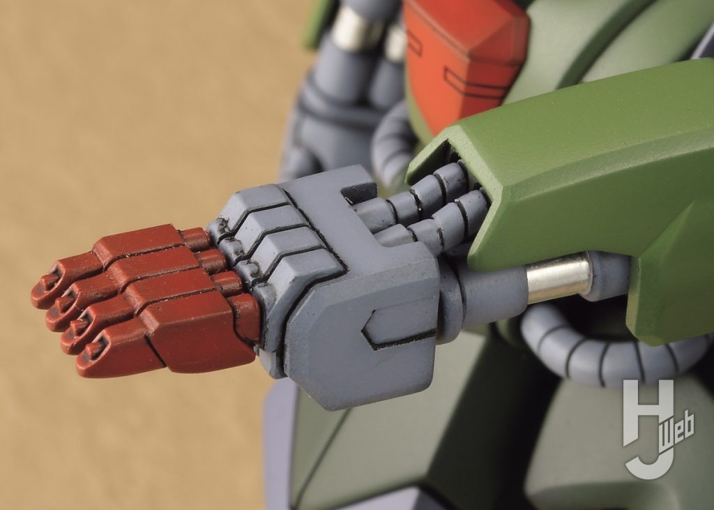 ガルスJのプラモデルのアームパンチ可動の画像その1