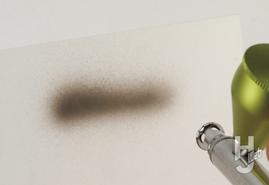 エアブラシ仮吹き