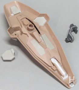 JUNIII製作「メッサーF02型-マインレイヤー装備」製作途中シールド