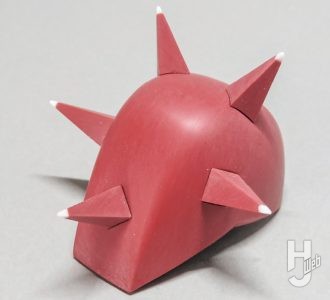 JUNIII製作「メッサーF02型-マインレイヤー装備」製作途中スパイク・ショルダー・アーマー