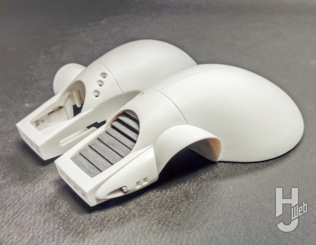 田仲正樹製作「ドラン・タイプ」大型ローター製作途中