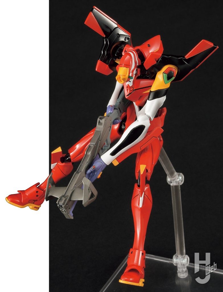 不破優製作「エヴァンゲリオン2号機」超電磁洋弓銃構え