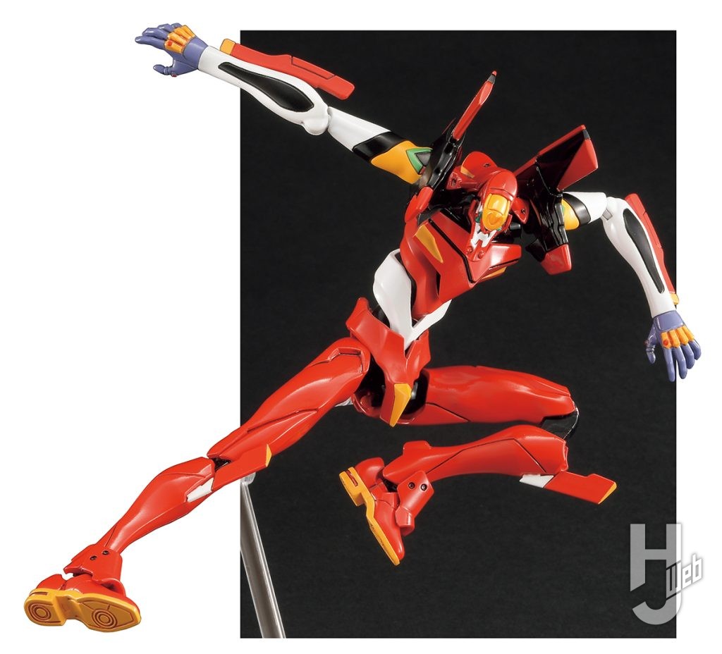 不破優製作「エヴァンゲリオン2号機」ポージング例