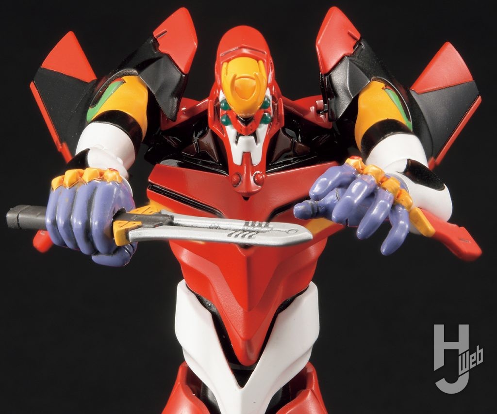 不破優製作「エヴァンゲリオン2号機」プログレッシブナイフ構え