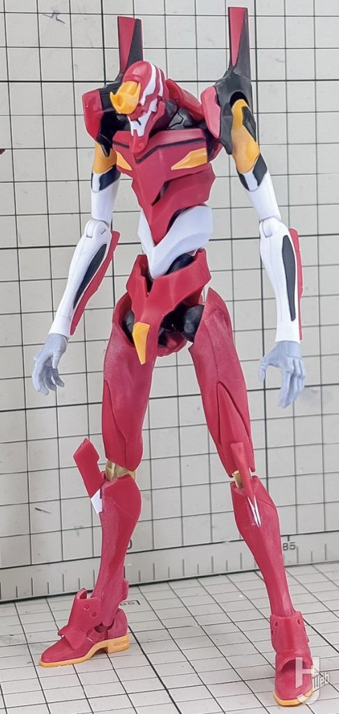 不破優製作「エヴァンゲリオン2号機」塗装前