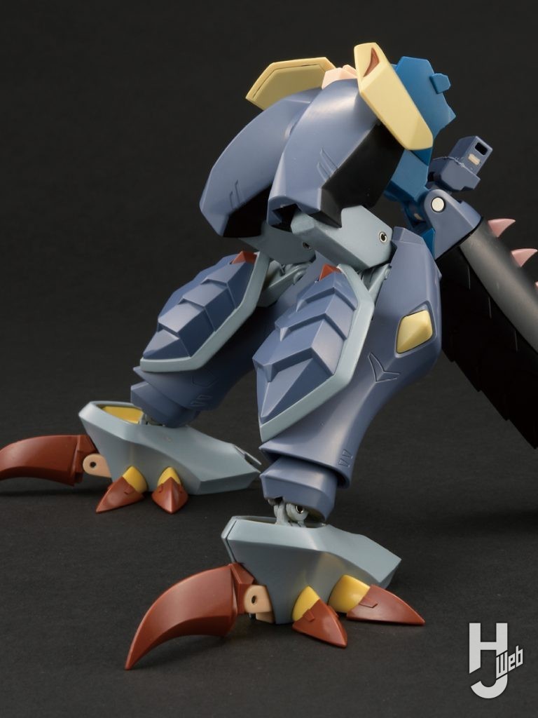 「超合金魂GX-119 龍虎王/虎龍王」龍虎王脚部変形1