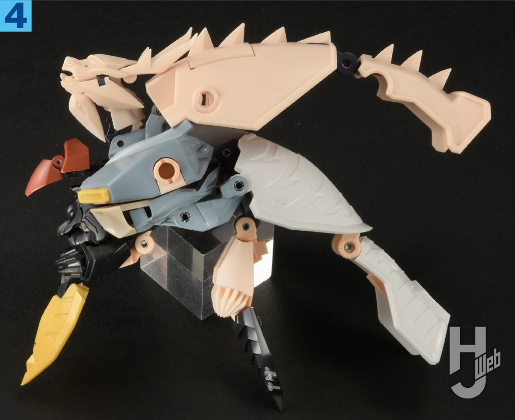 「超合金魂GX-119 龍虎王/虎龍王」龍虎王結合