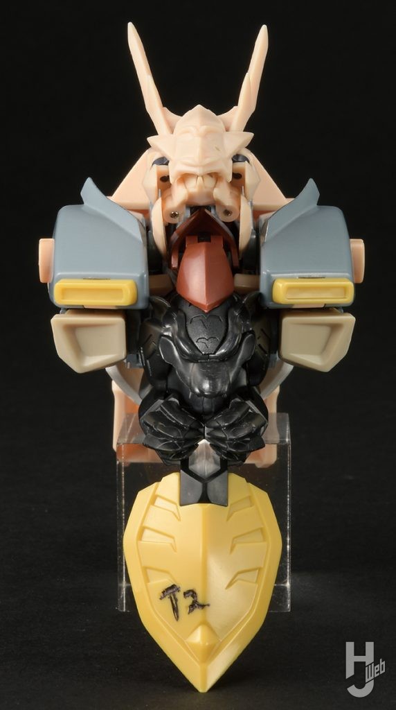 「超合金魂GX-119 龍虎王/虎龍王」龍虎王頭部真正面