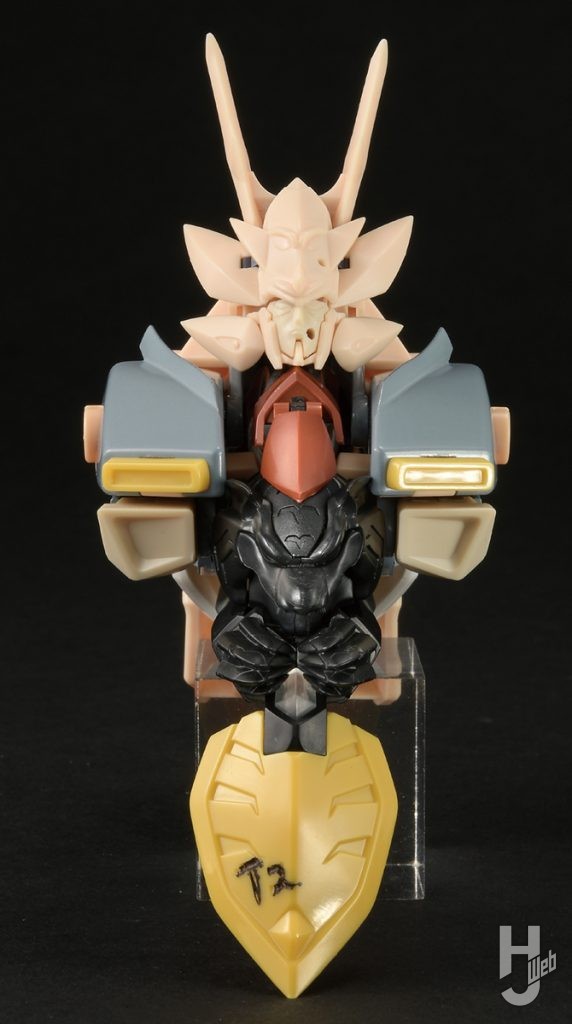 「超合金魂GX-119 龍虎王/虎龍王」龍虎王頭部真正面2