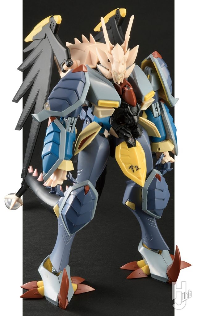 「超合金魂GX-119 龍虎王/虎龍王」龍虎王完成